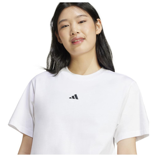 Adidas Γυναικεία κοντομάνικη μπλούζα Essentials Small Logo Cotton Tee